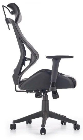 Sedia da ufficio TERO nera/grigia