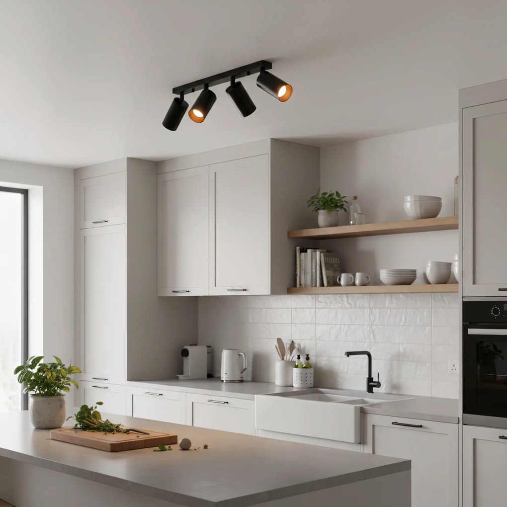 LAMPADA DA SOFFITTO / PARETE RIFLETTORE SPOT APP940-4C