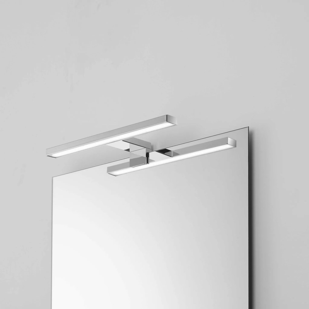 Lampada Led 30 Cm Feridras Cromo Lucido