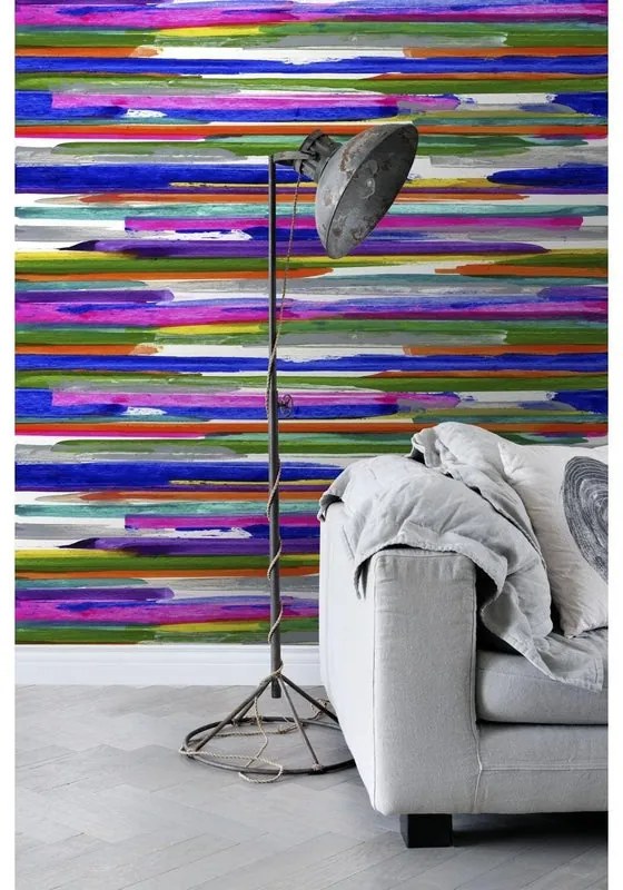 Fotomurale ESTA Pennellate, Multicolore 186X280 cm