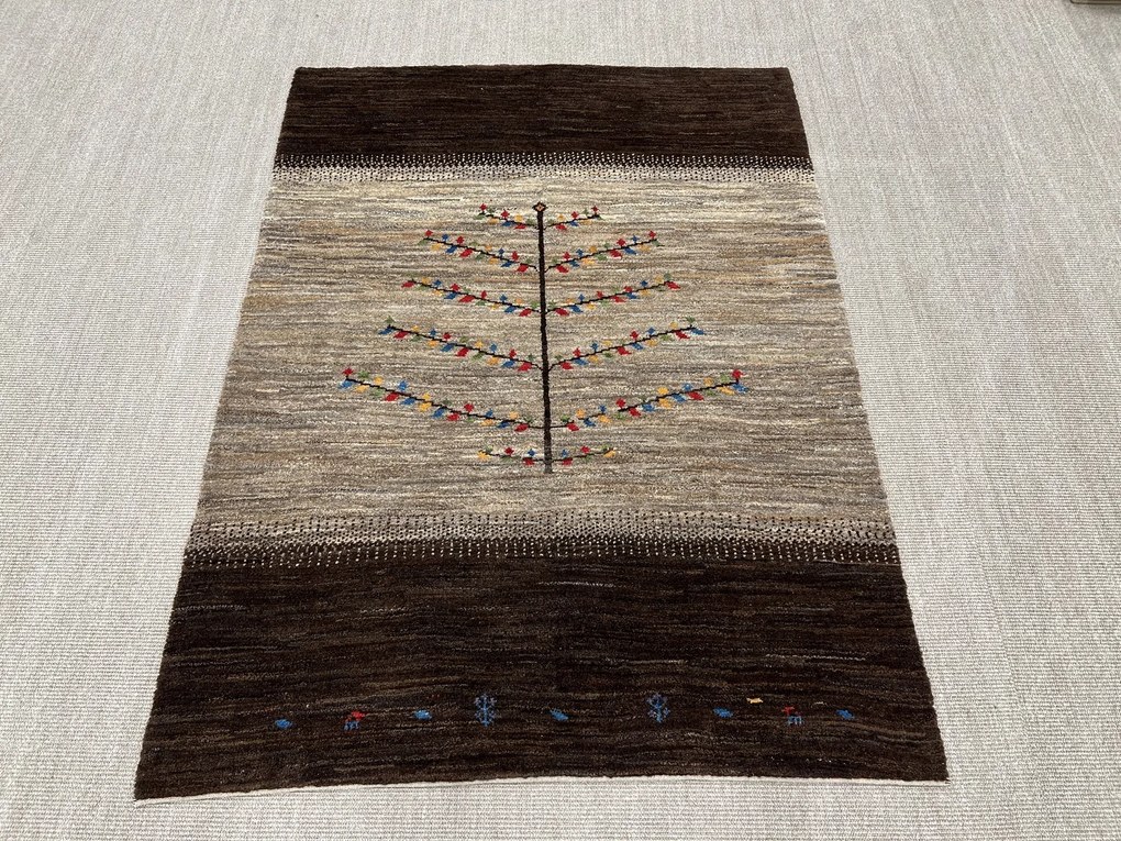 Gabbeh Tappeto persiano 200 x 140 Beige (Iran) Annodato A Mano