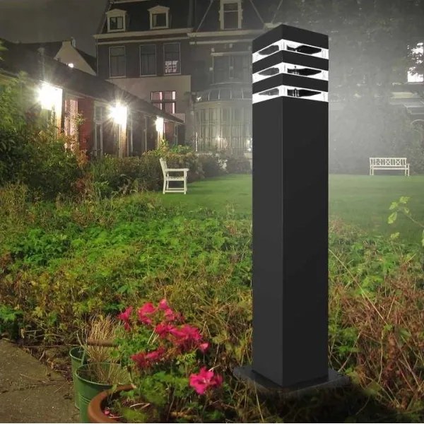 Lampada esterna TEKSAS 1xE27/12W/230V IP44 74 cm antracite