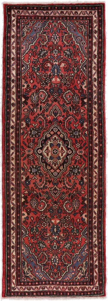 Hamedan Tappeto persiano 300 x 110 (Iran) Annodato A Mano