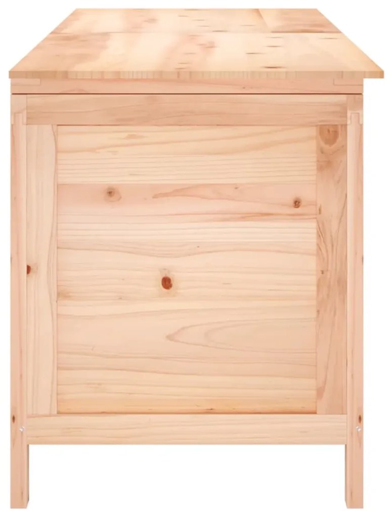 Contenitore da giardino 150x50x56,5 cm legno massello di abete