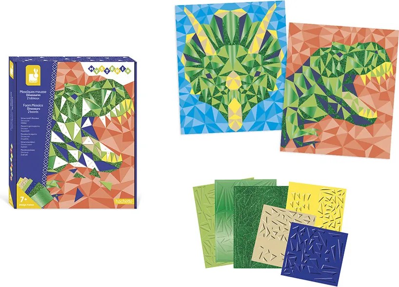 Atelier per bambini maxi - Mosaico - Dinosauri