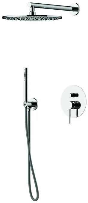 Kit incasso doccia Circle Two cromo