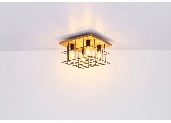 Globo 15530-4D - Plafoniera MERRIL 4xE27/60W/230V