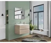 Mobile da Bagno Cm. 80 New Splash Rovere