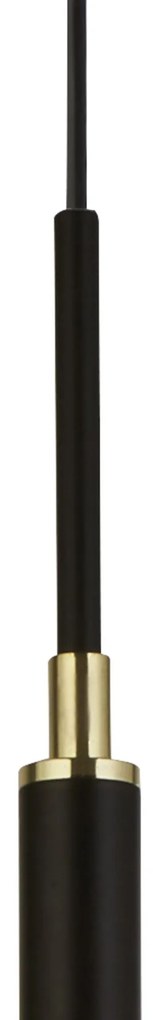 Lampadario Contemporaneo Alveare Acciaio Nero Alluminio Ottone Led 33,9W 2700K