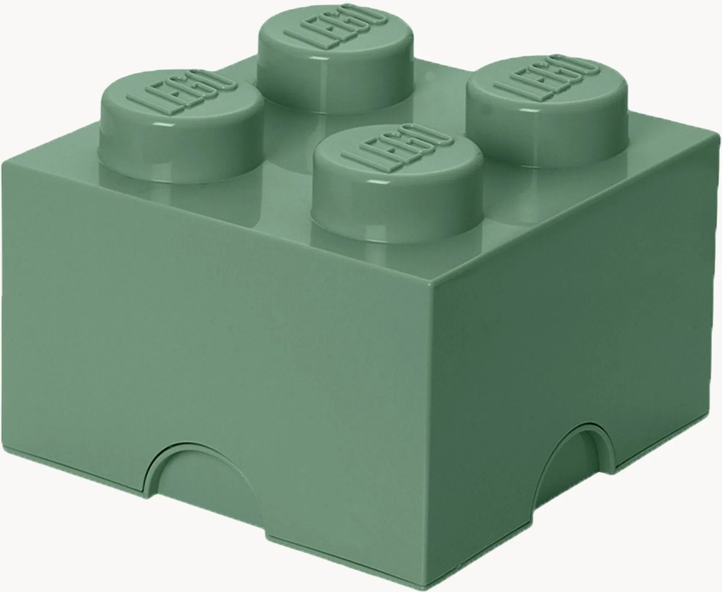 Scatola portaoggetti per bambini LEGO Brick con 4 manopole