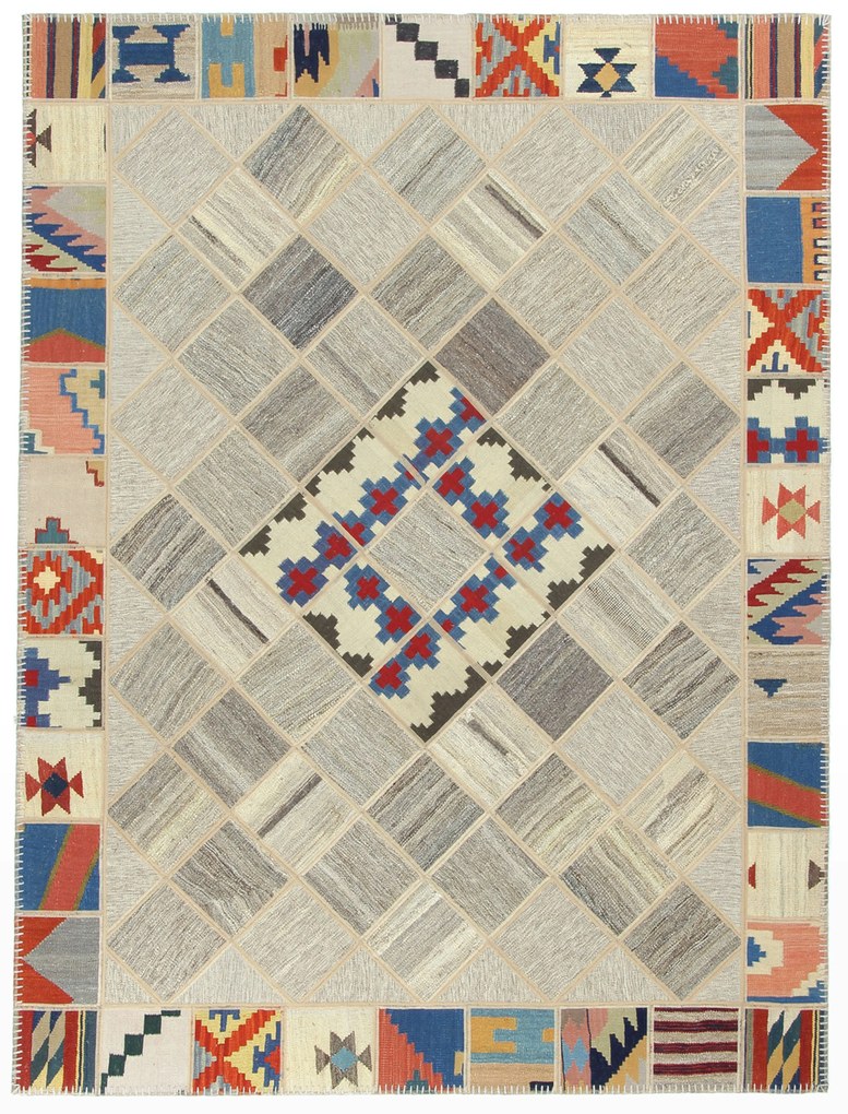 Kilim Tappeto 240 x 180 (Iran) Tessuto A Mano
