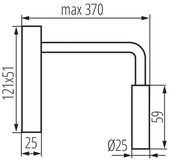 Kanlux 32523 - Lampada LED flessibile TONIL LED/2,7W/230V bianca