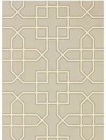 Tapete Hampton Trellis von Sanderson - Linen