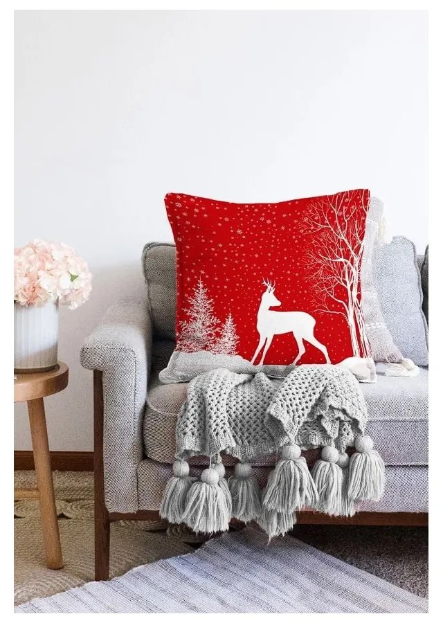 Federa decorativa a tema Natale 43x43 cm – Mila Home