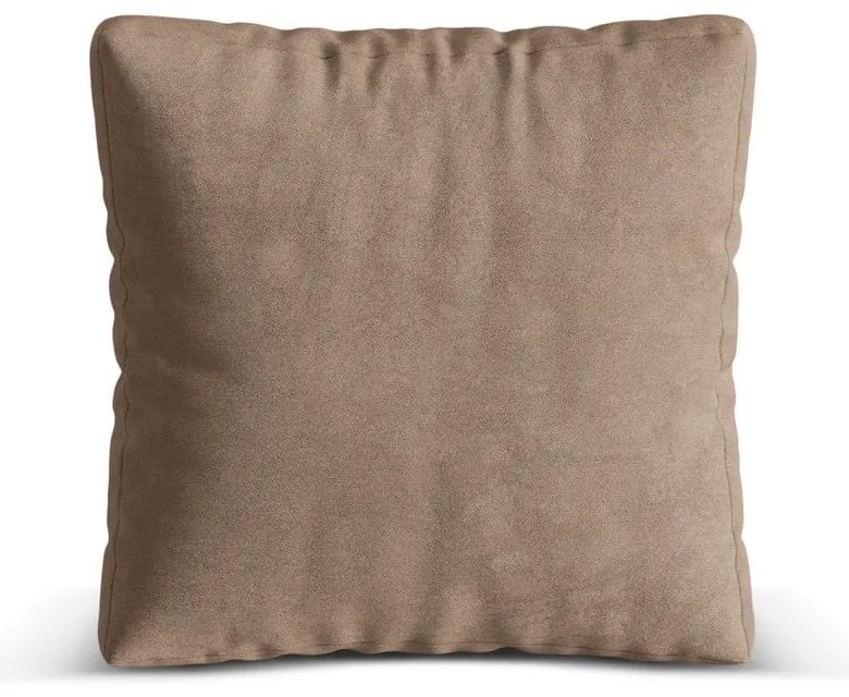 Cuscino per divano componibile marrone chiaro con rivestimento in velluto Martina – Micadoni