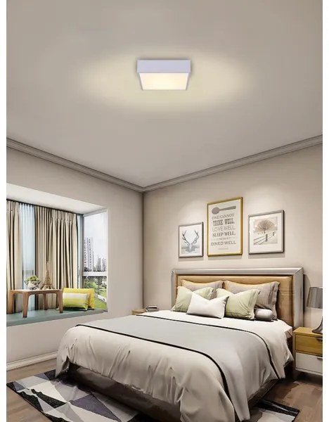 Immax NEO 07238L - Plafoniera LED dimmerabile CANTO 22W/230V bianco Tuya +RC