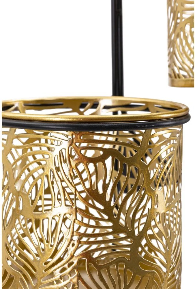 Gancio portavaso in metallo ø 14 cm (altezza totale 48 cm) Double Hong – Mauro Ferretti