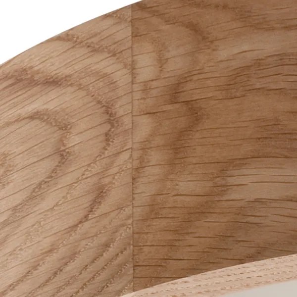 Brilagi - Plafoniera LED dimmerabile MANAROLA LED/24W/230V rovere + telecomando