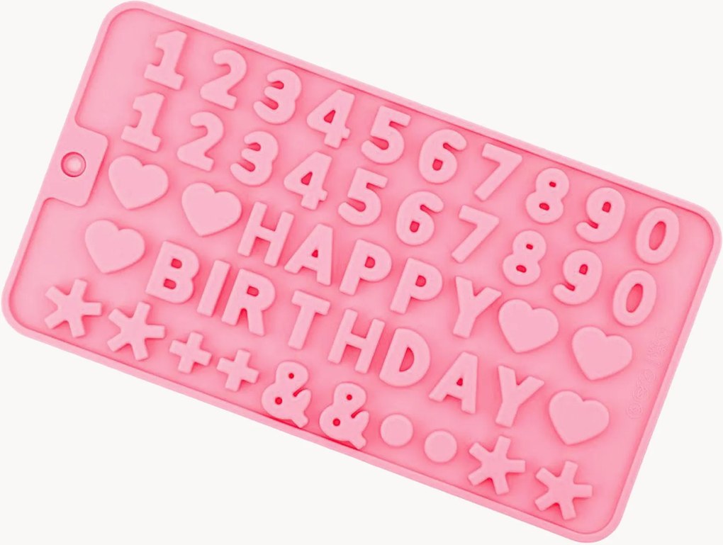Stampo in silicone Happy Birthday