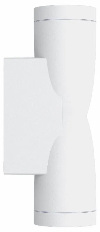 Applique Conica a Clessidra Bidirezionale, IP65 GU10 - Bianca Colore del corpo Bianco
