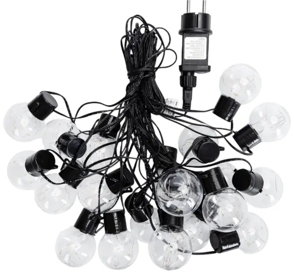 Aigostar - Catena luminosa decorativa LED da esterno 160xLED/3,6W/230V 10m IP44 bianco caldo