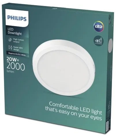 Philips -  Plafoniera LED MAGNEOS LED/20W/230V 2700K bianca