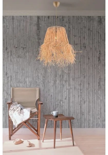 Lampadario a sospensione con filo VALANCE 1xE27/40W/230V marrone