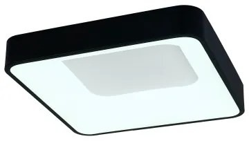 Brilagi - plafoniera LED dimmerabile FALCON II LED/80W/230V 40x40 cm nera + telecomando