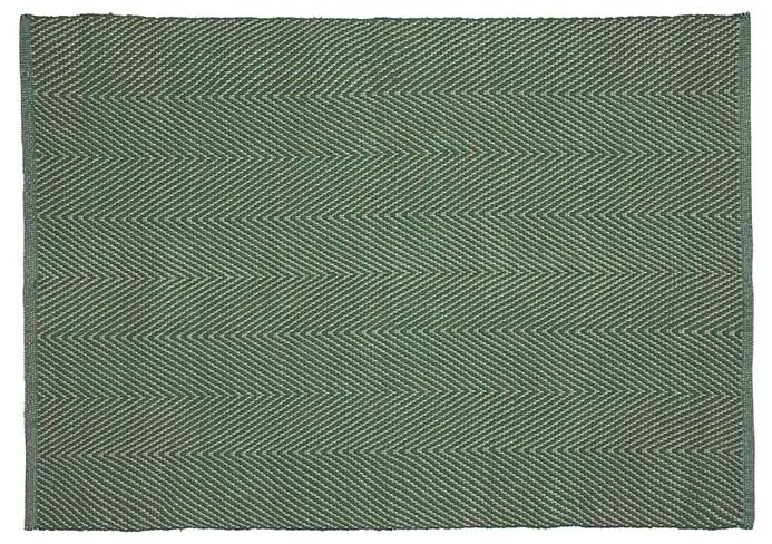 Hübsch - Mellow Rug 120x180 Green Hübsch