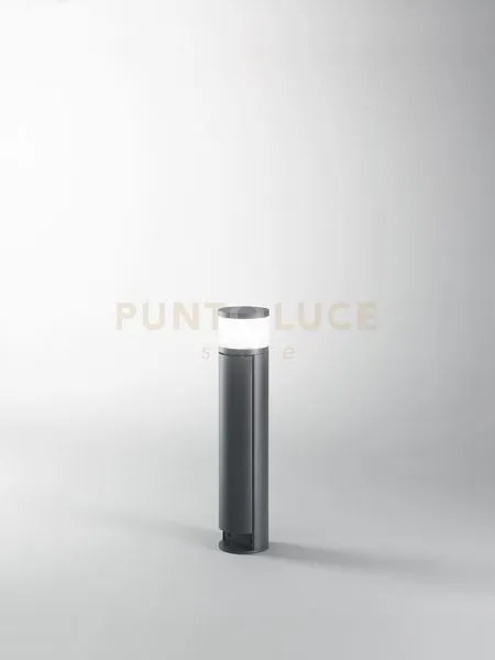 Palo alluminio per esterni colore antracite opaco espina 1 luce att...