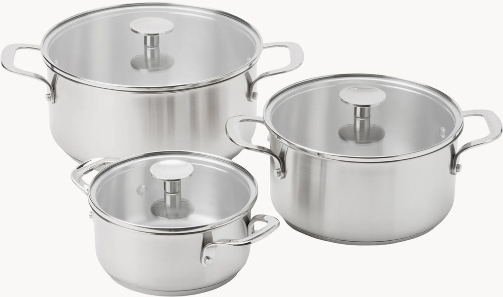 Set di pentole con rivestimento antiaderente KitchenAid, set da 6