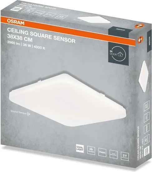 Osram - Plafoniera a LED CEILING SQUARE LED/36W/230V 4000K 38x38 cm bianco
