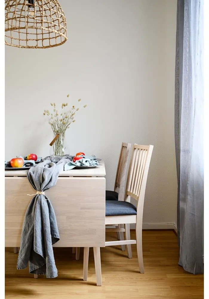 Sedia da pranzo in rovere grigio Filippa - Rowico