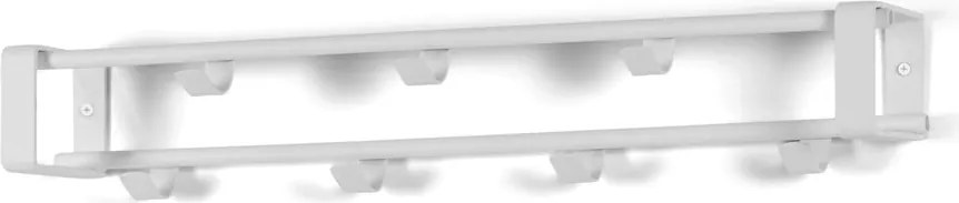 Attaccapanni da parete bianco in metallo 60 cm Rex – Spinder Design