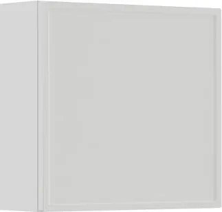 Pensile bagno Pixel Frame laccato opaco bianco, 1 anta apertura da sinistra P 17 x L 40 x H 40 cm