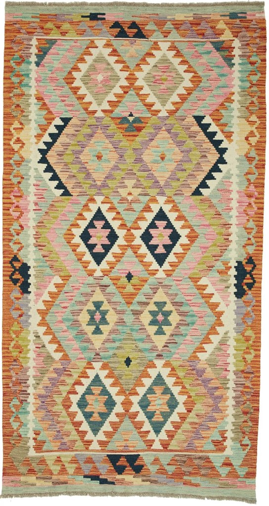 Kilim Tappeto orientale 100 x 190 (Pakistan) Tessuto A Mano