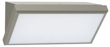 Brilagi-LED Lampada da parete esterna con sensore TRIANGLE LED/20W/230V grigio I