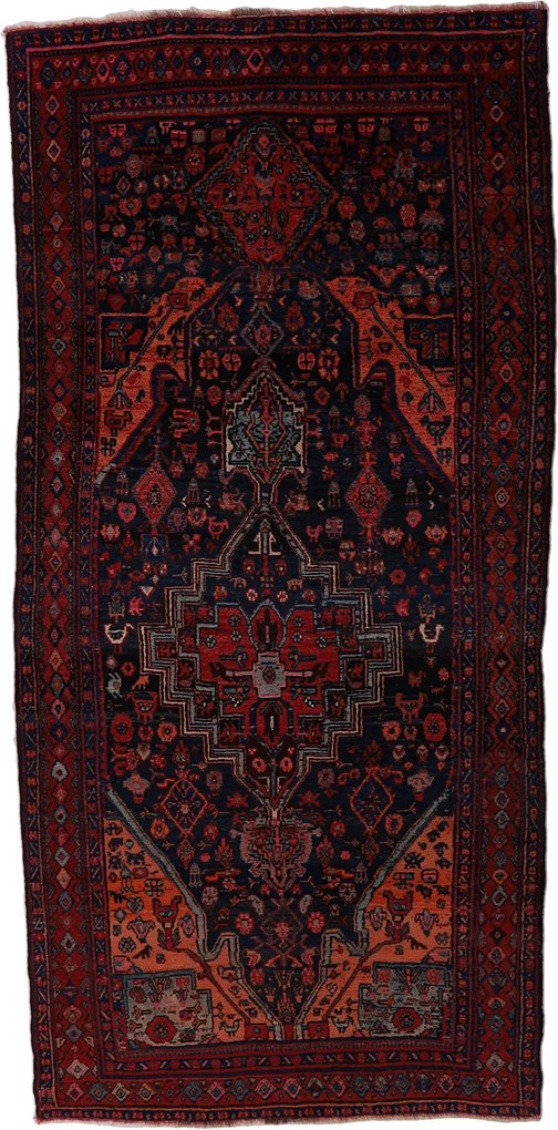 Koliai Tappeto persiano 140x290 (Iran) Annodato A Mano