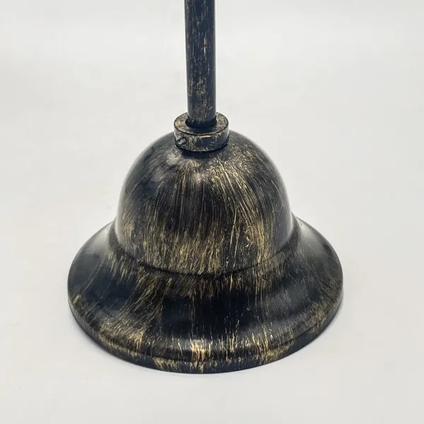 Lampadario a sospensione con catena RETRO 2xE27/60W/230V bronzo/patina