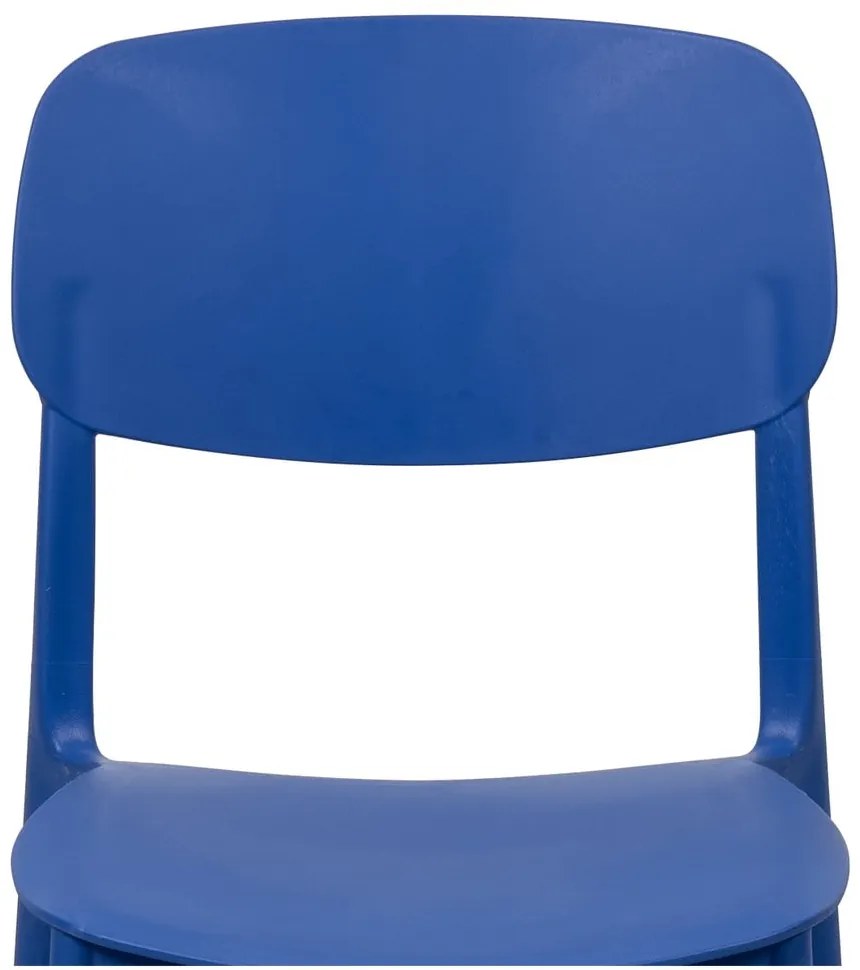 Sedia da esterno blu in plastica Hébé – Bonami Essentials