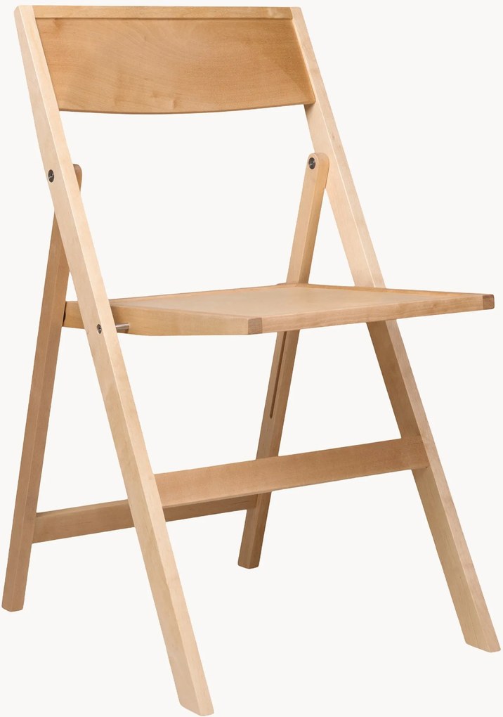 Sedia pieghevole in legno di betulla Flat