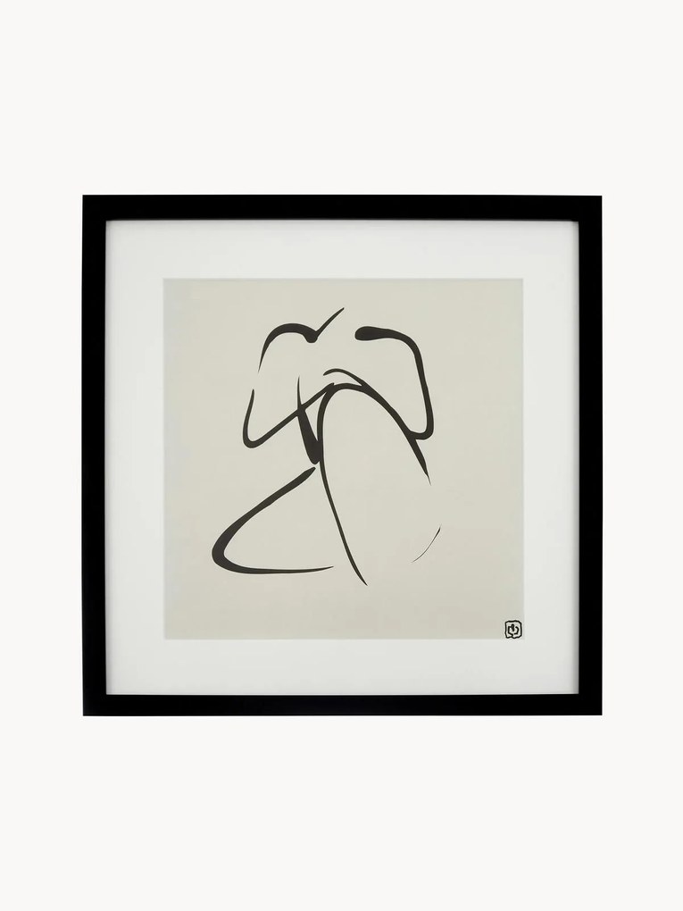Stampa digitale incorniciata Akt Lady III