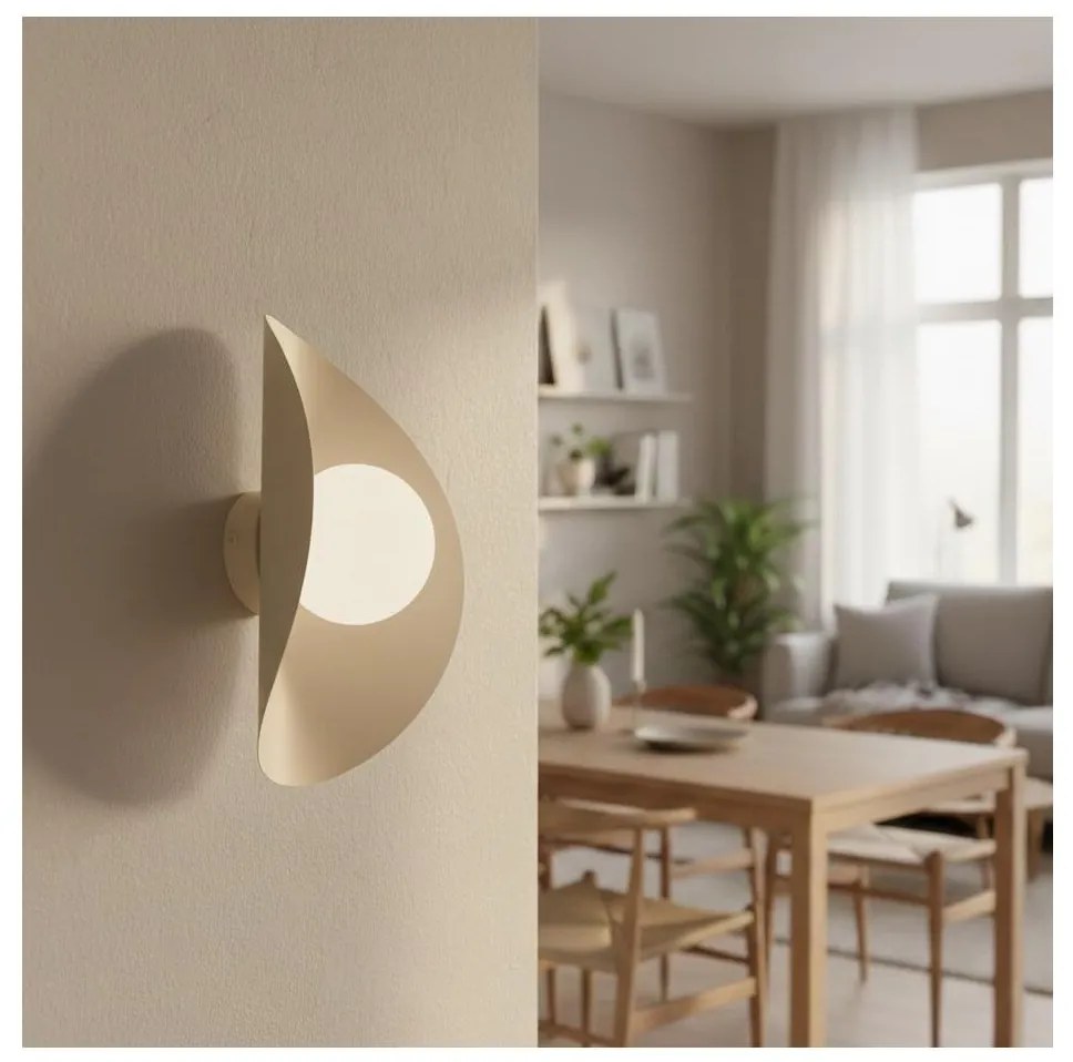 Applique da parete FIERO 1xG9/8W/230V beige