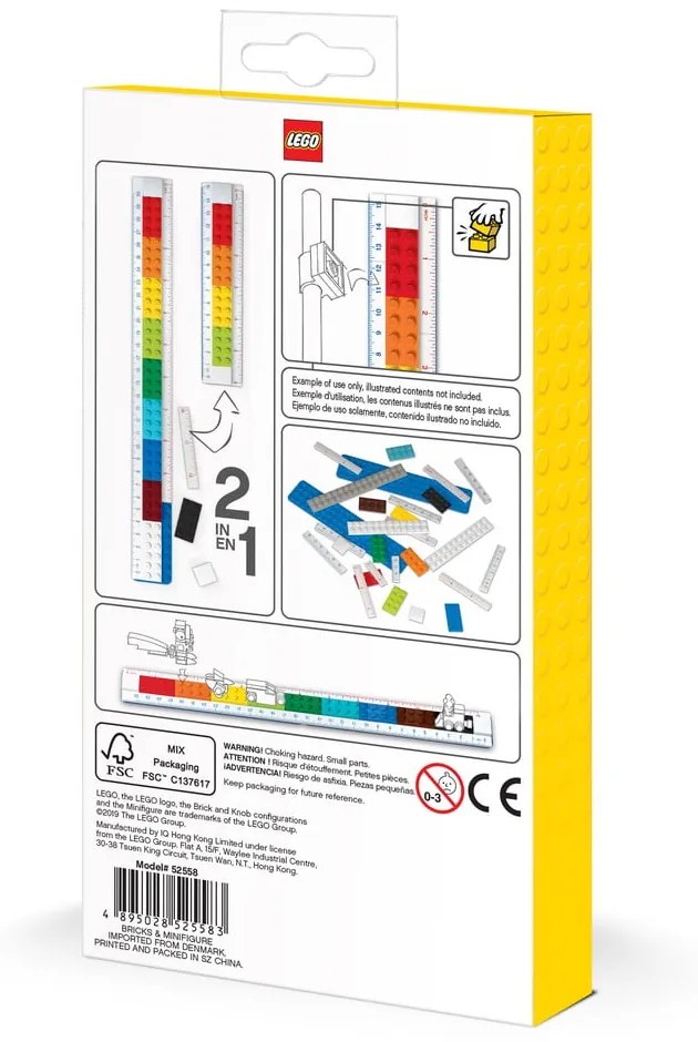 Righello pieghevole con minifigure , 30 cm - LEGO®