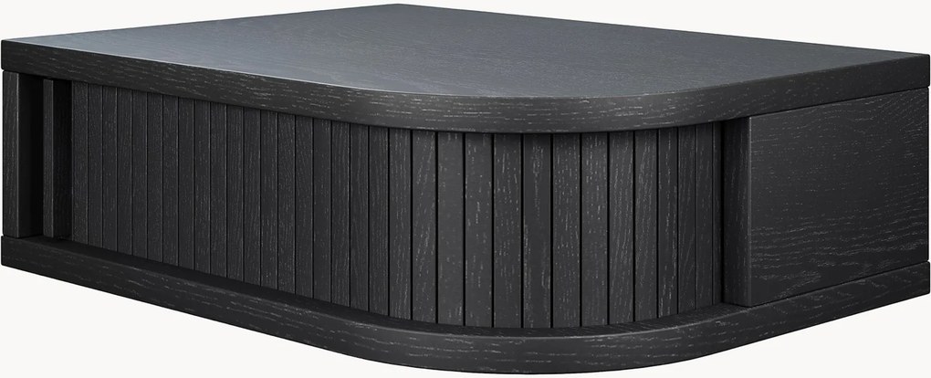 Comodino da parete in legno con cassetto Farsta Tambour