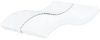 Materasso in Schiuma Bianco 200x220cm Durezza H2 H3 4016645