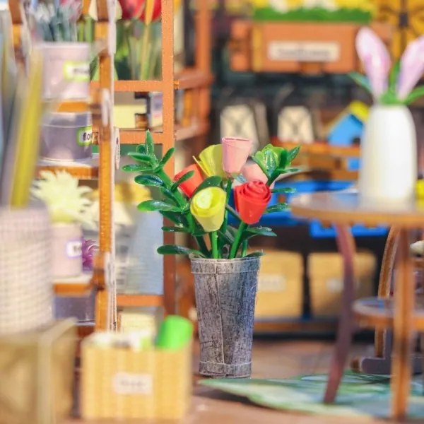 2Kids Toys - Miniatura casetta Giardino 2xAAA