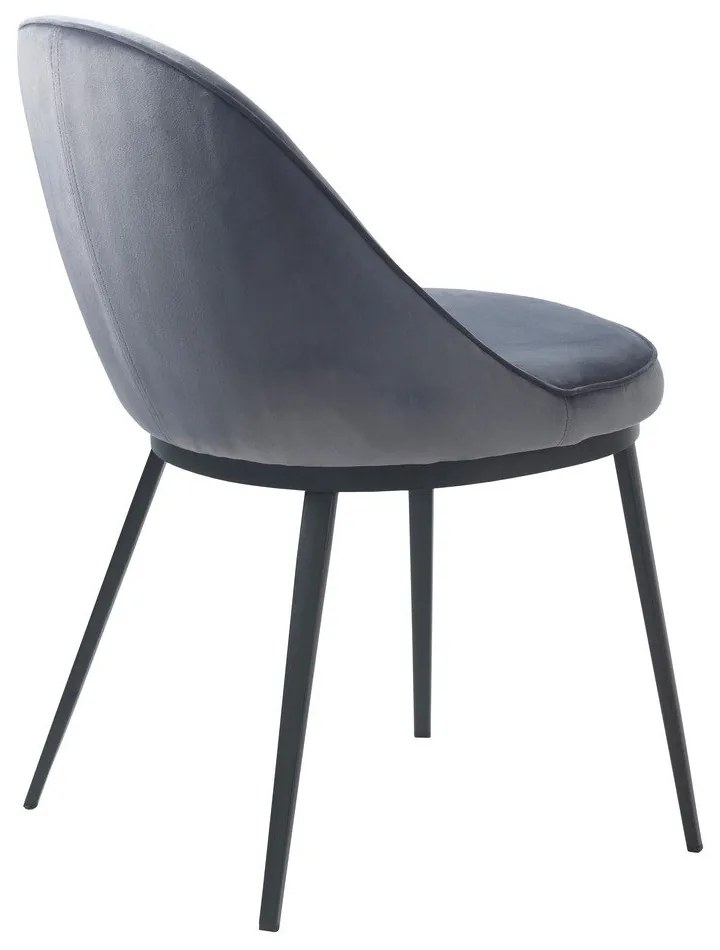 Sedia da pranzo grigia Gain - Unique Furniture