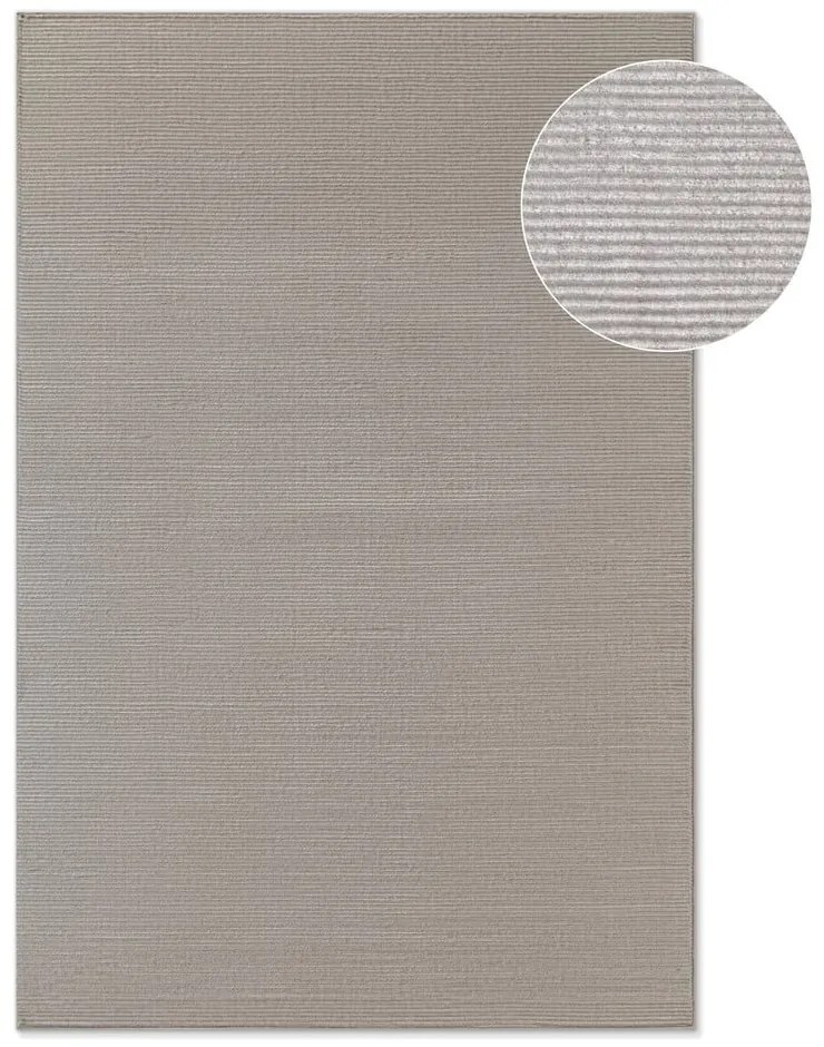 Tappeto grigio/color crema 160x235 cm Perles Dolomite – Elle Decoration