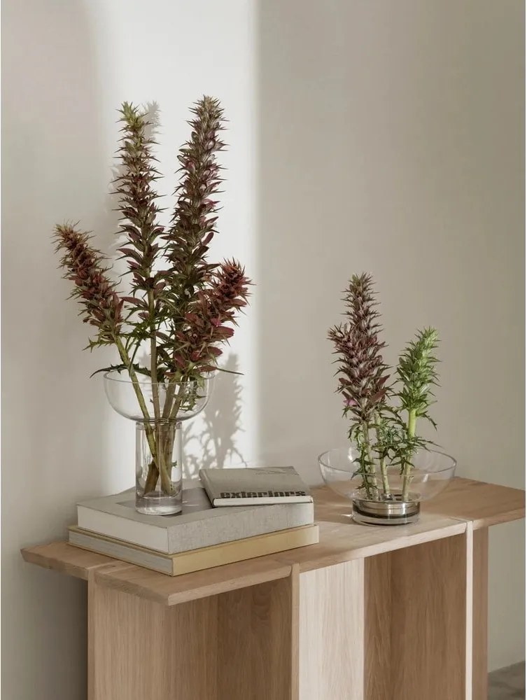 Vaso in vetro fatto a mano (altezza totale 21 cm) Miyabi – Blomus